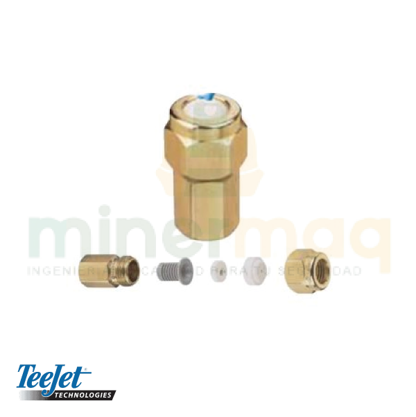 Boquilla de Pulverización de Cono Hueco con Disco y Núcleo