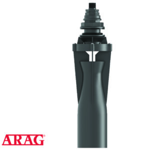 Agitador hidráulico orientable inspeccionable